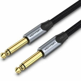 Vention Cable de Audio Estéreo Jack 6,5 mm Macho a Jack 6,5 mm Macho 1,5 m Gris