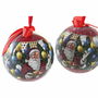 Bolas de Navidad DKD Home Decor Papá Noel PVC (7 pcs) (7.5 x 7.5 x 12 cm)