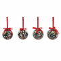 Bolas de Navidad DKD Home Decor Papá Noel PVC (7 pcs) (7.5 x 7.5 x 12 cm)