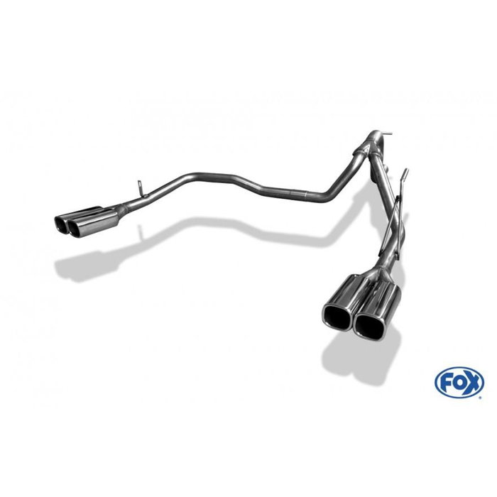 Fox FXDO010000-652 Dodge Nitro Final Pipe System Derecha-Izquierda - 2x78x75 Tipo 70 R, Tubo 63.5mm/2x50mm para 3.7L, 4.0L, 2.8L D Fox FXDO010000-652 Dodge Nitro Final Pipe System Derecha-Izquierda - 2x78x75 Tipo 70 R, Tubo 63.5mm/2x50mm para 3.7L, 4.0L, 2.8L D