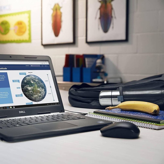 DELL WM126 Ratón Óptico Inalámbrico Negro