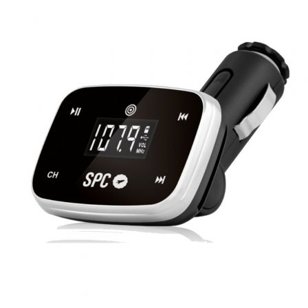 Reproductor MP3 para Coche SPC 8150N LCD SD USB Negro