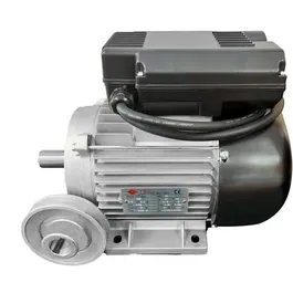DOMAC Motor Eléctrico 3hp 230V con Polea 68mm 2750rpm Eje 19mm Condensador Llave Domac