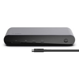 Belkin Thunderbolt 4 Dock Pro - Estación de acoplamiento 12 en 1 con 2 puertos Thunderbolt 4, soporte 8K@60Hz, Ethernet Gigabit, lector SD, 90W PD, para Mac y PC