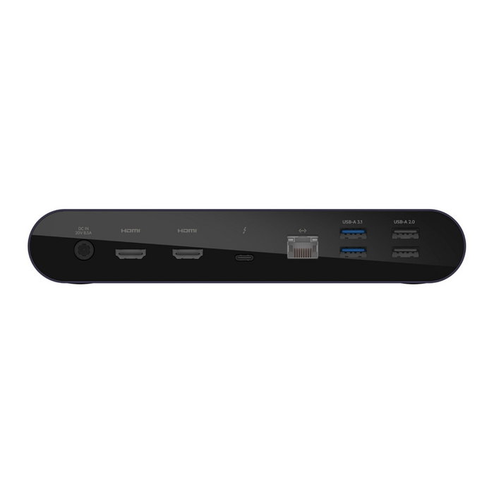 Belkin Thunderbolt 4 Dock Pro Estación de Acoplamiento USB-C - 90W PD, 8K 60Hz, Ethernet 1000 Mbit/s, 2x HDMI 2.0, 2x Thunderbolt 4, 2x USB-A 3.2, Lector SD, Cable 0.8m