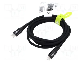GOOBAY Cable USB C a Lightning 2m Negro