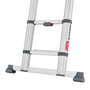Hailo Master T100 Escalera Telescópica de 13 Peldaños