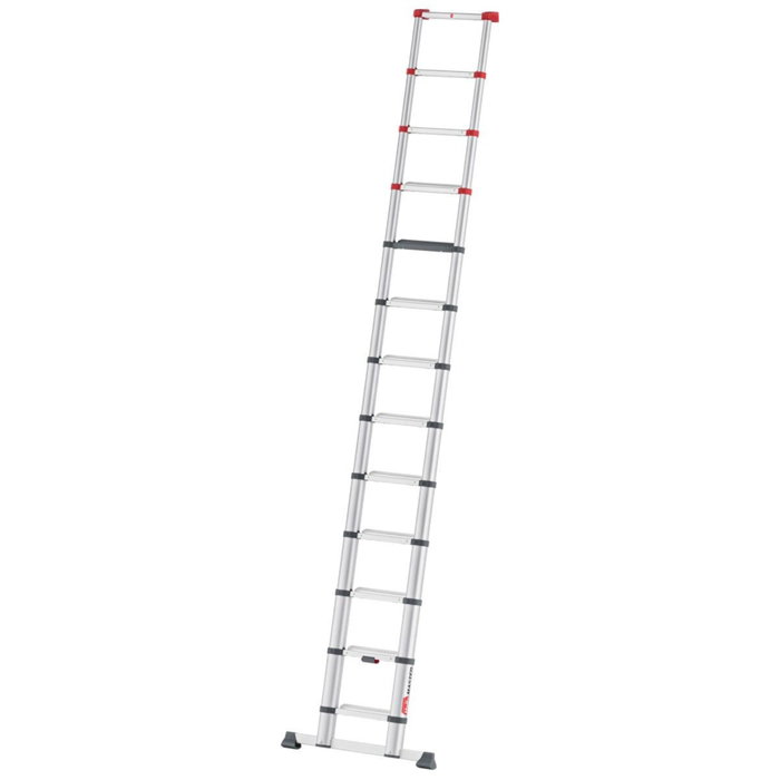 Hailo Master T100 Escalera Telescópica de 13 Peldaños
