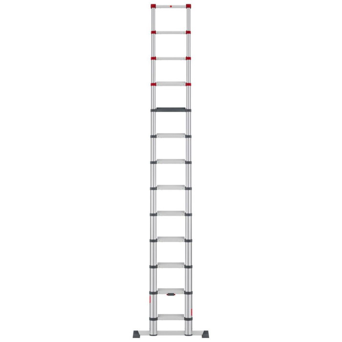 Hailo Master T100 Escalera Telescópica de 13 Peldaños