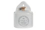 DKD Home Decor Salero de Gres Blanco 11x8x15 cm