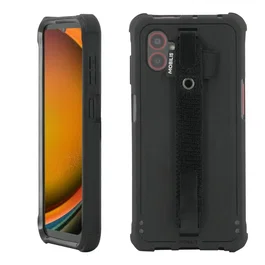 Mobilis Funda PROTECH con Correa de Mano para Samsung Galaxy XCover 7 Pro - Negro