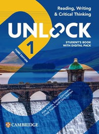 CAMBRIDGE UNLOCK LEVEL 1 READING, WRITING AND CRITICAL THINKING STUDENT'S BOOK WITH DIGITAL, AAVV - CAMBRIDGE