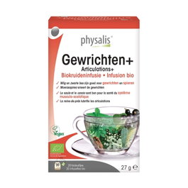 Physalis Articulaciones Infusión Bio 20 bolsitas - Salud Musculoesquelética