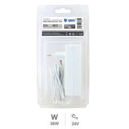GSC Evolution Fuente de alimentación para tiras LED 24V 36W