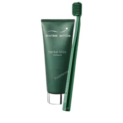 SWISS SMILE Set de Cepillo Dental y Dentífrico Herbal Bliss SWISS SMILE Set de Cepillo Dental y Dentífrico Herbal Bliss