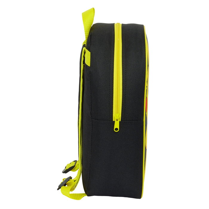SAFTA Mochila Pokémon 34cm con Cremallera y Hombreras Acolchadas - 25x10x34cm