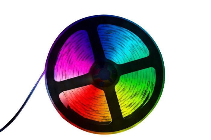 Grundig Tira de LED RGB, 3 metros, IP65, iluminacion decorativa a prueba de agua