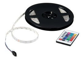 Grundig Tira de LED RGB, 3 metros, IP65, iluminacion decorativa a prueba de agua