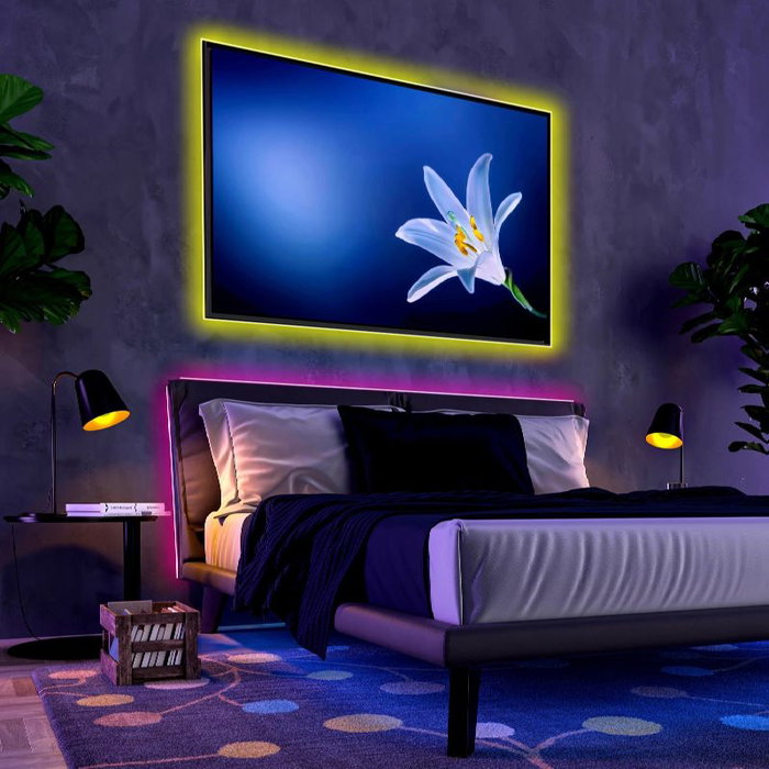 Grundig Tira de LED RGB, 3 metros, IP65, iluminacion decorativa a prueba de agua