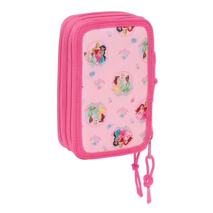 Portatodo Disney Princess Rosa 12,5 x 19,5 x 5,5 cm 37 Piezas