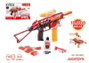 Zuru X-Shot Hyper Gel Trace Fire Blaster - Pistola eléctrica de gel con 2.500 bolas y gafas protectoras - 42x19x5cm