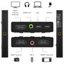 J5CREATE JVA06-N Tarjeta de captura de video HDMI™ dual Negro