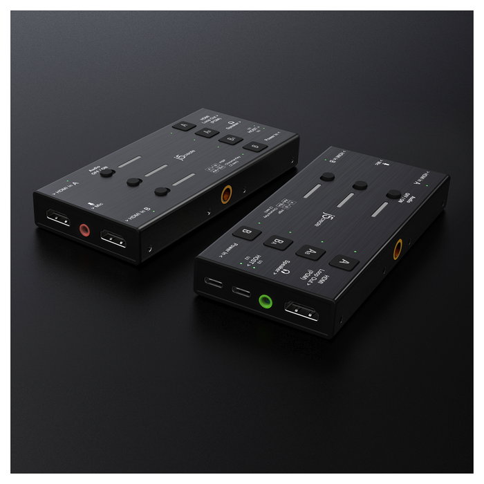 J5CREATE JVA06-N Tarjeta de captura de video HDMI™ dual Negro