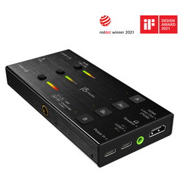 J5CREATE JVA06-N Tarjeta de captura de video HDMI™ dual Negro