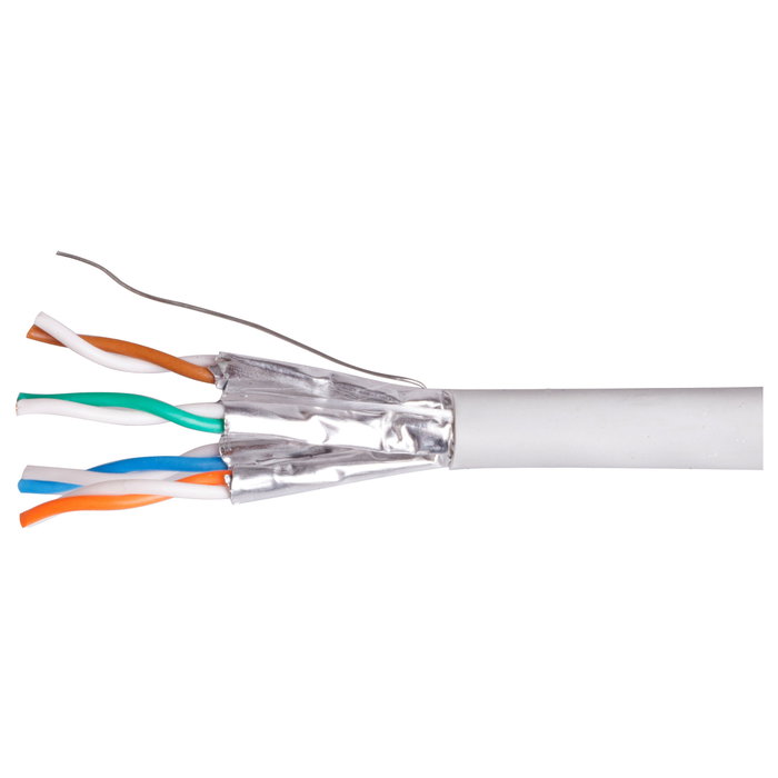 Equip Bobina de cable de red Cat6 U/UTP 100 m Gris
