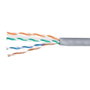Equip Bobina de cable de red Cat6 U/UTP 100 m Gris
