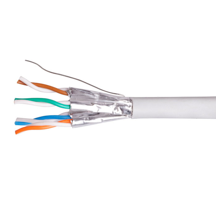 Equip Bobina de cable de instalación Cat6 U/UTP 100m Gris