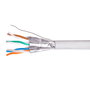Equip Bobina de cable de instalación Cat6 U/UTP 100m Gris