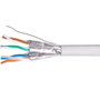 Equip Bobina de cable de red Cat6 U/UTP 100 m Gris