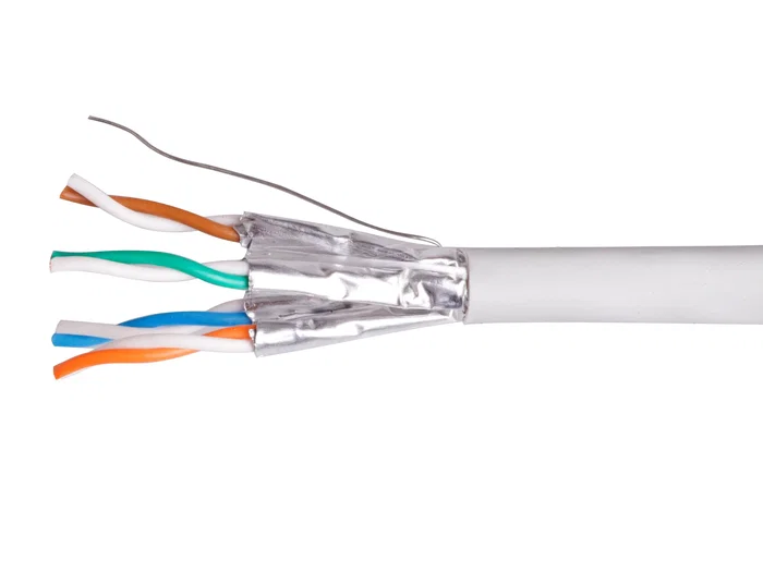 Equip Bobina de cable de red Cat6 U/UTP 100 m Gris