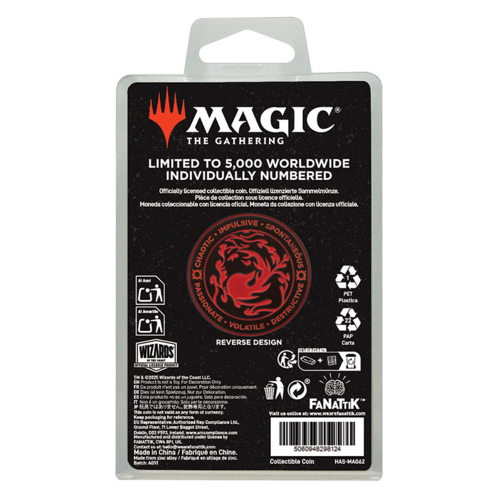 FaNaTtik Moneda Magic: The Gathering Chandra FaNaTtik Moneda Magic: The Gathering Chandra