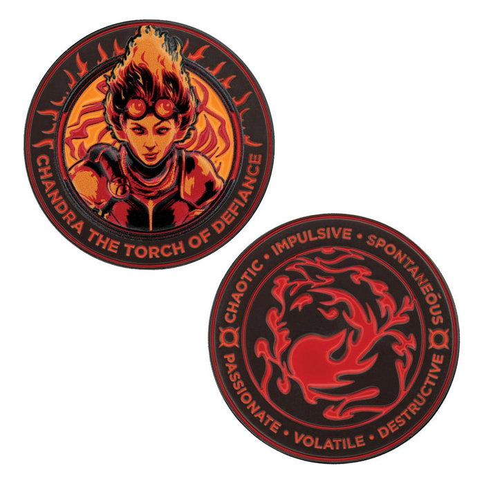 FaNaTtik Moneda Magic: The Gathering Chandra FaNaTtik Moneda Magic: The Gathering Chandra