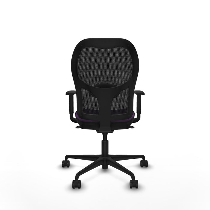 PIQUERAS Y CRESPO Silla de oficina Jorquera, Mecanismo Sincro, Morado/Negro PIQUERAS Y CRESPO Silla de oficina Jorquera, Mecanismo Sincro, Morado/Negro