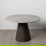 Mesa Comedor Mármol/Madera Salón 115 X 115 X 76 cm