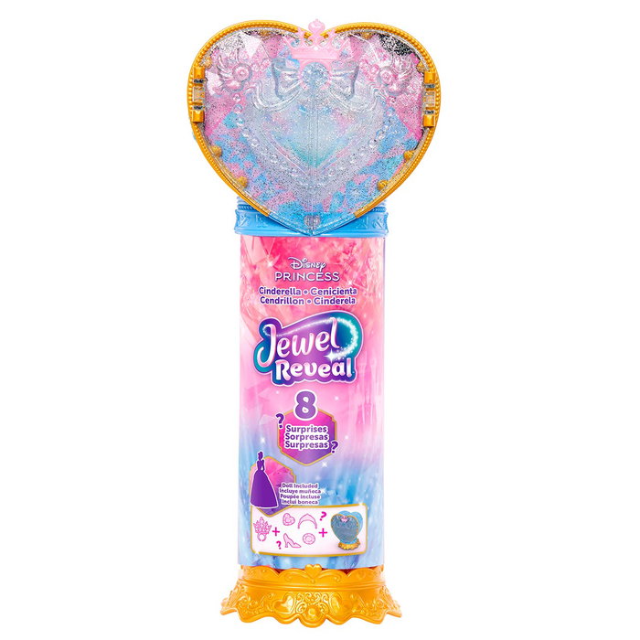 Mattel Muñeca Cenicienta Jewel Reveal Disney Princess Mattel Muñeca Cenicienta Jewel Reveal Disney Princess