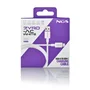 NGS ZYRO-AC Cable USB-A a USB-C 2.0, 1m Blanco, Carga Rápida hasta 15W, Datos 480Mbps, Compatible Smartphones, Portátiles, Tabletas
