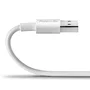 NGS ZYRO-AC Cable USB-A a USB-C 2.0, 1m Blanco, Carga Rápida hasta 15W, Datos 480Mbps, Compatible Smartphones, Portátiles, Tabletas
