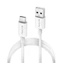 NGS Cable ZYRO-AC USB-A a USB-C 1m Blanco