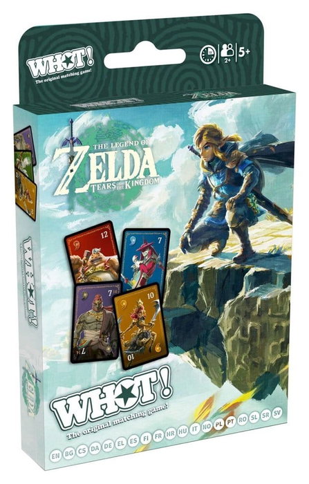 Winning Moves WHOT! Zelda - Lágrimas del Reino (Edición Alemán) - Juego de cartas Winning Moves WHOT! Zelda - Lágrimas del Reino (Edición Alemán) - Juego de cartas