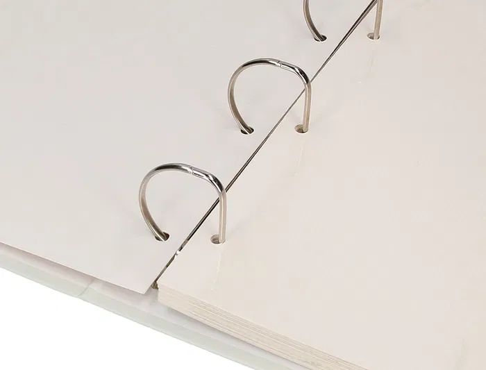 Liderpapel Álbum de Fotos con Anillas y 20 Hojas Autoadhesivas - Medidas 325x270mm