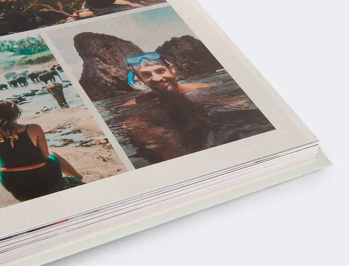 Liderpapel Álbum de Fotos con Anillas y 20 Hojas Autoadhesivas - Medidas 325x270mm