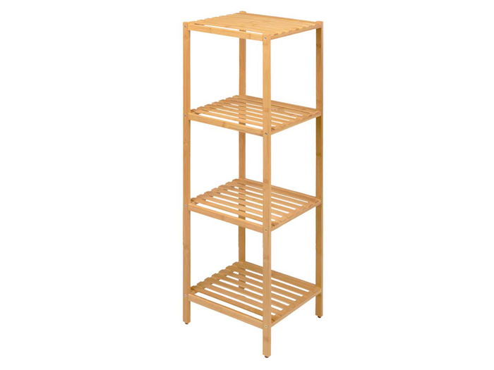 Berilo Estanteria Bambu 4 Estantes Marron 108x35x33cm (Set de 2) Berilo Estanteria Bambu 4 Estantes Marron 108x35x33cm (Set de 2)