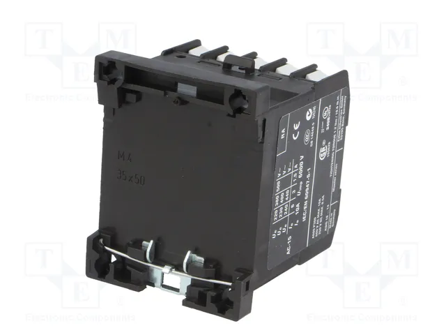 EATON ELECTRIC Contactor DILER 4-polar 230VAC 6A