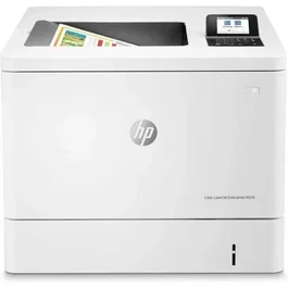 HP Impresora Laser Color Enterprise M554DN con Duplex Automatico y Seguridad HP Sure Start - 33 ppm, 1200 x 1200 ppp, 550 Hojas, ENERGY STAR - Modelo 7ZU81A, Color Blanco