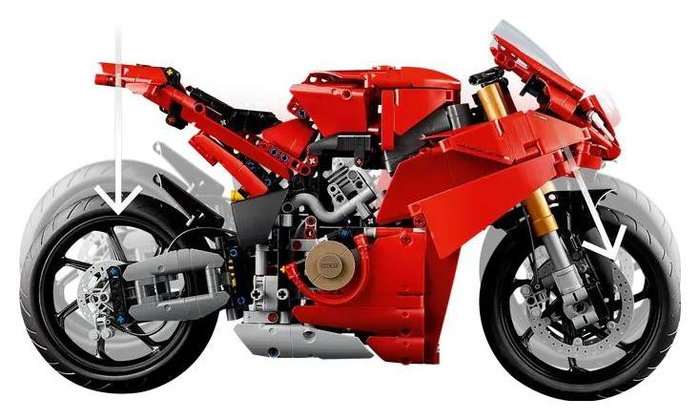 LEGO Technic Ducati Panigale V4 S 42202