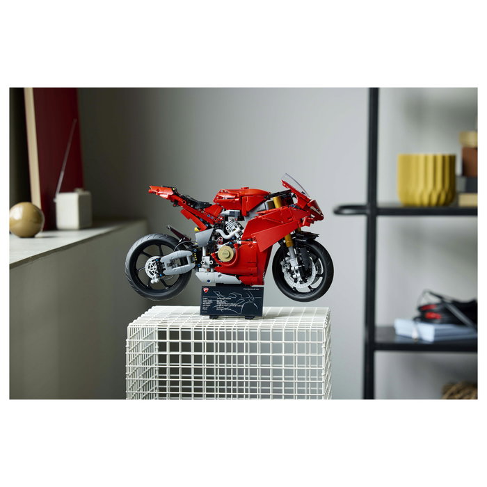 LEGO 42202 Technic Ducati Panigale V4 S Moto de Construcción para Adultos - 1604 Piezas - Modelo Réplica de Motorrad LEGO 42202 Technic Ducati Panigale V4 S Moto de Construcción para Adultos - 1604 Piezas - Modelo Réplica de Motorrad